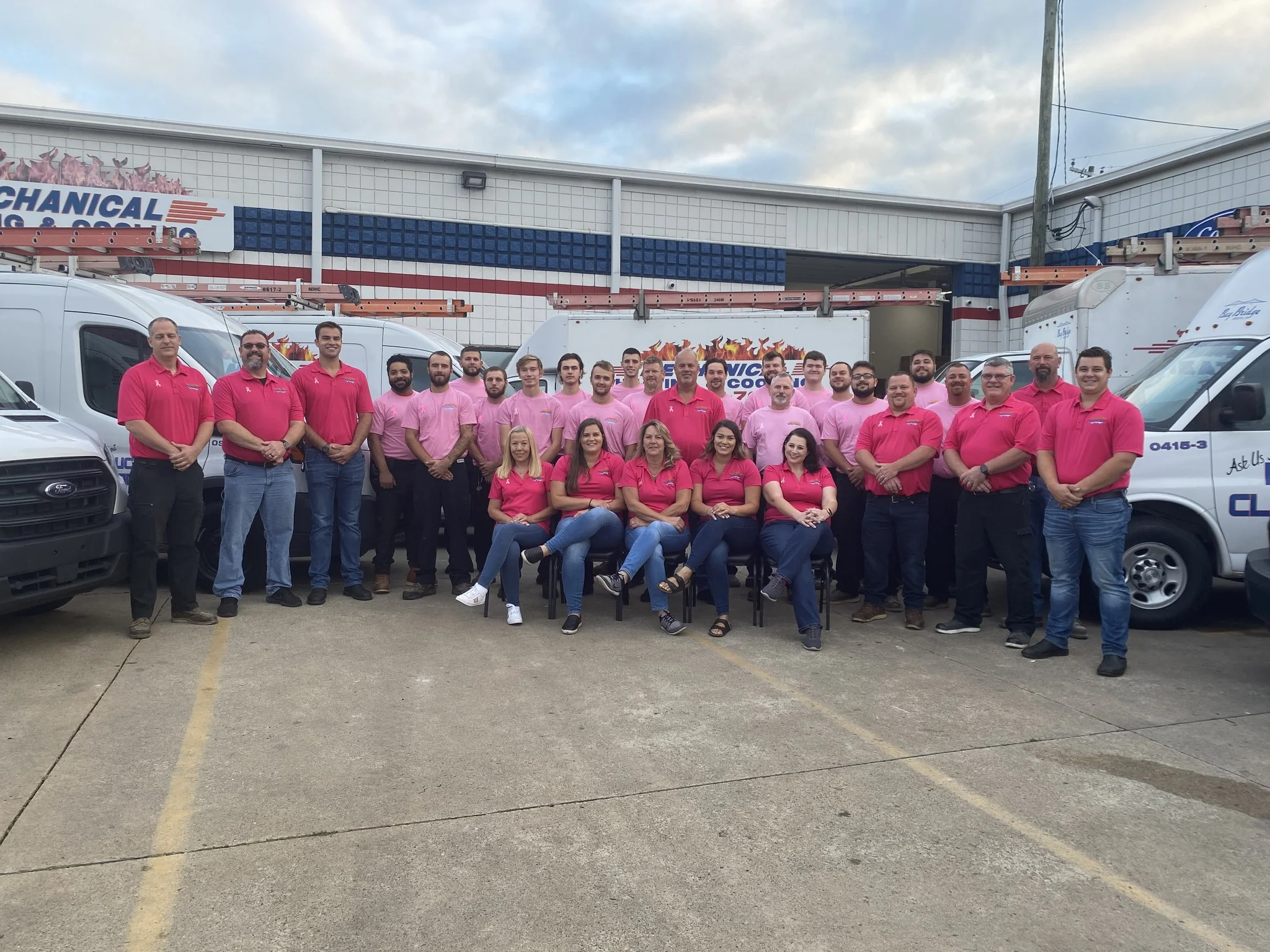 Mechanical Heating, Cooling & Electrical team